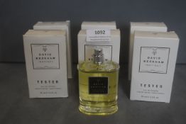 6x David Beckham Instinct 75ml EDT Unused Tester