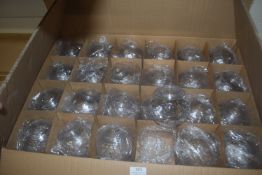 *Box of 48 Clear Disco Ball Cups