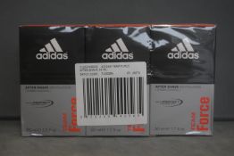 3x Adidas Team Force 50ml Revitalising Aftershaves