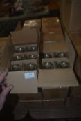 *11x Boxes of 6 Glass Milk Bottles with Lids