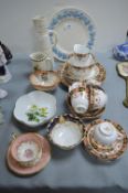 Pottery Part Tea Sets, Bowls, etc.