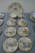 Old Bristol Porcelain Part Tea Set Reproduced by Clarice Cliff