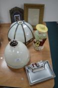 Lampshades, Photo Frames, and a Coffee Jar