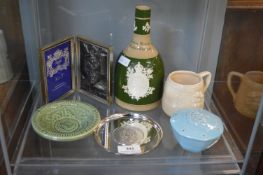 Royal Commermorative Copeland Spode Whiskey Flask etc.