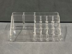 *6x Small Perspex Makeup Stands