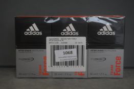 3x Adidas Team Force 50ml Revitalising Aftershaves