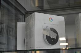 *2x Google Nest Learning Thermostats