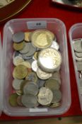 Assorted Vintage Coinage and Gilded Commemorative Coins