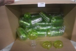 *Quantity of 6cm Fillable Green Acrylic Baubles