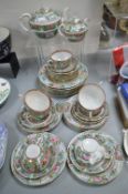 Hong Kong Eggshell China Tea Set