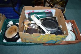 3x Boxes Kitchenware