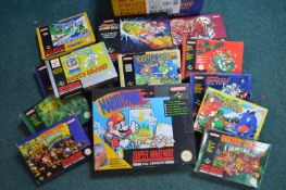 Quantity of Super Nintendo Pal Version Games