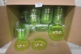*Quantity of 10cm Fillable Green Acrylic Baubles