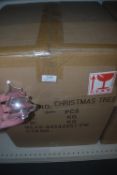 *Large Box of 11cm Clear Acrylic Fillable Christmas Tree Baubles