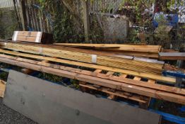 *Assorted Softwood Weatherboarding, Galvanised and Painted Stillage, etc.