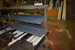 *Four Tier Mobile Storage Rack