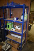 *Boltless Five Tier Shelving Unit 90x45cm x 180cm high (contents not included)