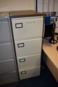 *Triumph Coffee & Cream Four Drawer Foolscap Filing Cabinet