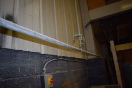 *Galvanised Airline System as Fitted Throughout the Establishment