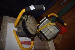 *2x Halogen Work Lamps