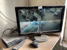 *CCTV 4 camera system (buyer to remove)