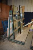 *Double Sided Glass Storage Rack (contents not included, collection by appointment)