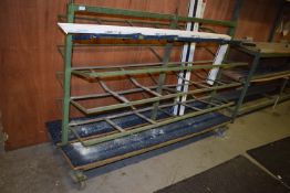 *Mobile Double Sided Material Storage Rack 180x64cm x 135cm high