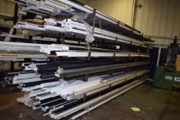 *Welded Steel Double Sided Materials Storage Rack (contents not included, collection by appointment)