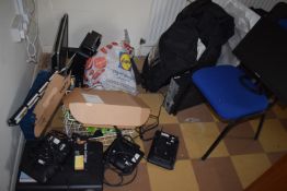 *Loose Contents of Toilet Area Including Electric Heater, Computer Equipment, etc.