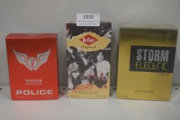 3x Assorted Men’s Fragrances