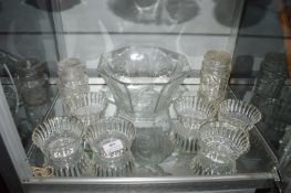 Glass Trifle Bowl, Dessert Dishes, and Jars