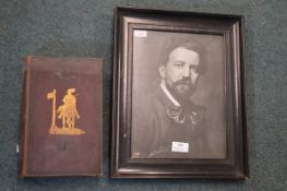 Framed Print Bound Volume of Dr. Syntax