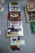 Quantity of Matchbox and Corgi Models of Yesteryear Diecast Vehicle
