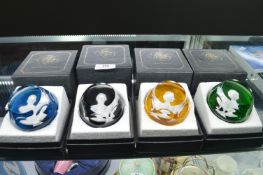 4x Royal Crystal Cameos