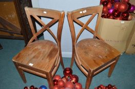 2x Vintage Bentwood Chairs
