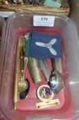 Vintage Collectibles Including Penknives, Medallions, etc.