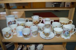 Royalty Memorabilia Cups, Jugs, etc.