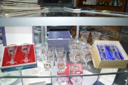 Royal Commemorative Drinking Glasses