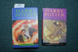 2x Harry Potter First Editions (Misprint Page 99 on Half Blood Prince)