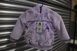 Disney Elsa Plush Hoodie Size: 4 years (requires washing)