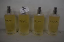 4x Calvin Klein Escape for Men 100ml Unused Testers