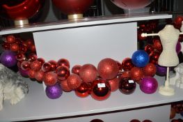 *2x Christmas Bauble Garlands