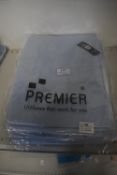 *12x Premier Light Blue One Size Bib Aprons