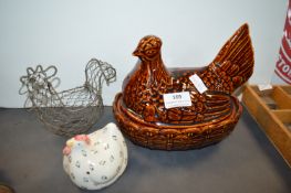 3x Chickens Including an Egg Dish
