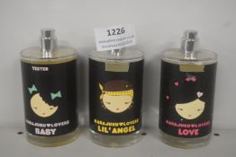 3x Harajuku Lovers Fragrances - Baby, Love, and Lil’ Angel