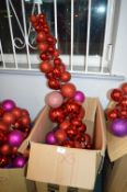 *3x Christmas Bauble Garlands