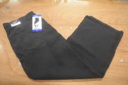 *32 Degrees Heat Black Denim Skirt Size: L