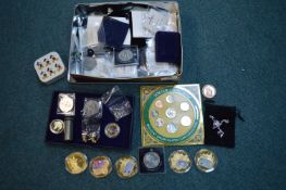 Assorted Coinage, Costume Jewellery, and Collectibles