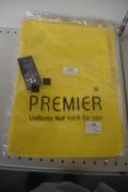 *7x Premier Junior Yellow Aprons Size: 7-10 years