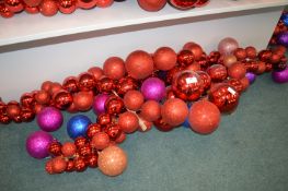 *2x Christmas Bauble Garlands
